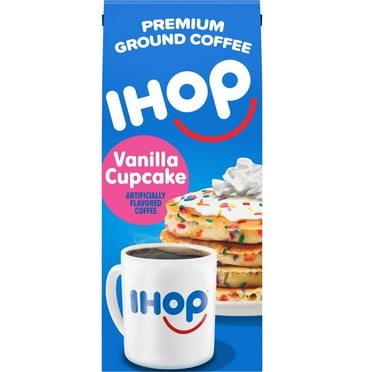 IHOP Vanilla Cupcake Artificially Flavored Ground Coffee, 11 oz Bag