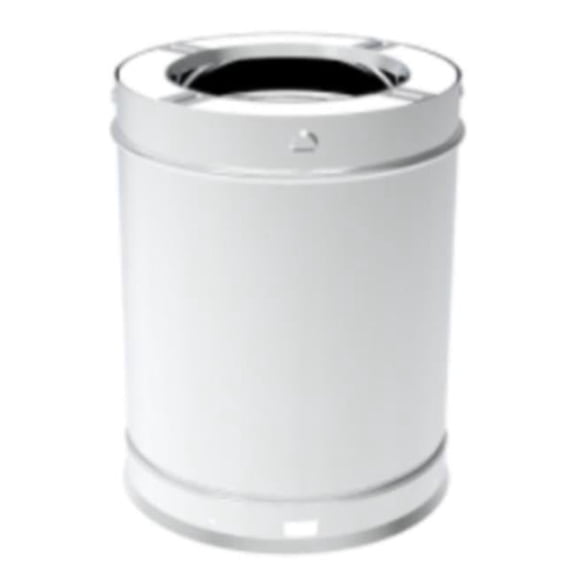 IHP 6SPS48 48 in. Double Wall Insulated Length Stainless Steel Section Snap Pak Pipe - F3971