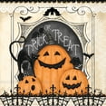 thumbnail image 1 of IHR Halloween Party Paper Beverage/Cocktail Napkins, 20 Count/PACK,2 PACK , 3 Ply, 5''x5'', Printed in Germany, Perfect for Decoupage Projects, Trick or Treat, 1 of 1