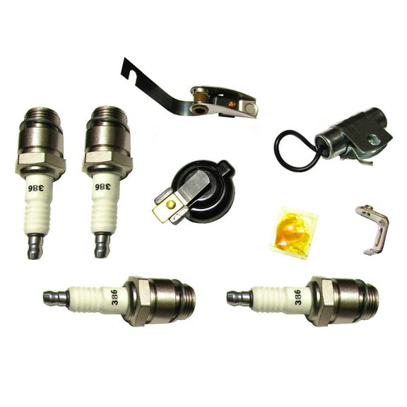 IHS370 Ignition Tune Up Kit, Fits International Harvester horizontal distributor Fits International A I4 AV I6 Super A Super AV B BN ID6 C Super C Fits Cub Fits Cub Loboy 154 184 185 H HV Super H Sup