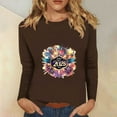 IHengLiXing Happy New Years Womens Shirt 2025 ! Fall Long Sleeve Tops