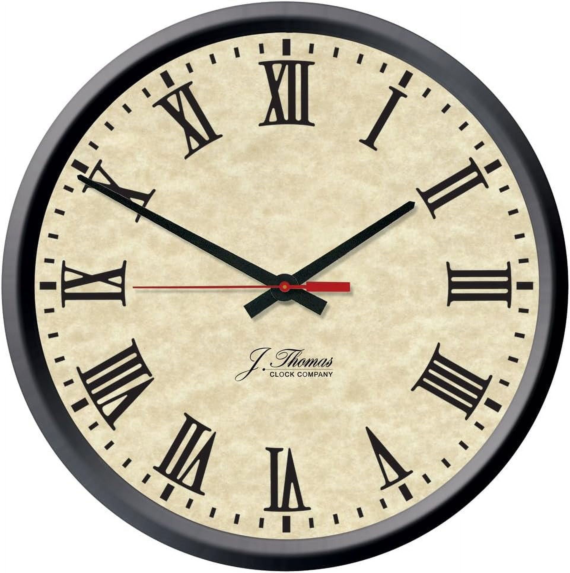 II Atomic Wall Clock 16" Diameter. Perfect As An Office Wall Clock Or