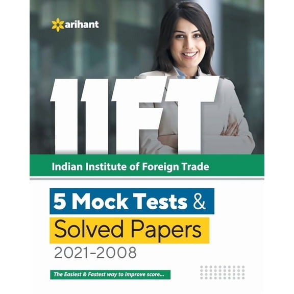 IIFT 5 Mock Tests & Solved Papers (2021-2008), (Paperback)