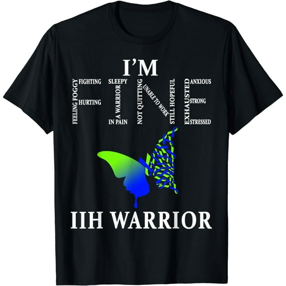 IIH Warrior, Idiopathic Intracranial Hypertension Awareness T-Shirt