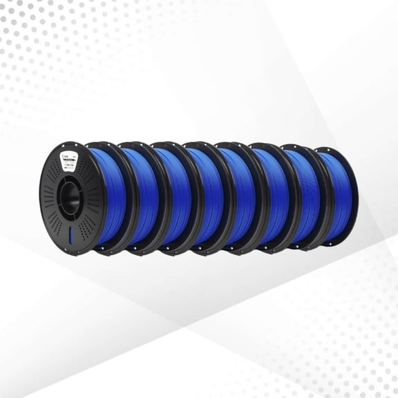 IIID MAX / Fremover - HS PLA PLUS Filament, Blue(8-Pack) - 1.75mm 3D Printer PLA+ Filament - 8 X (1Kg/2.2lb Spool)