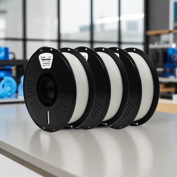 IIID MAX / Fremover - HS PLA PLUS Filament, White (3-Pack) - 1.75mm 3D Printer PLA+ Filament - 3 X (1Kg/2.2lb Spool)