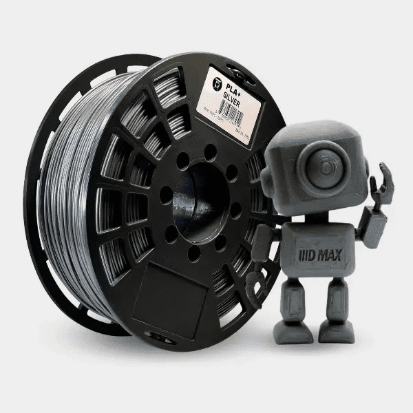 IIID MAX | Silver PLA Plus Filament | 1Kg (2.2lbs) - 1.75mm