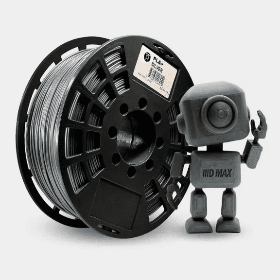IIID MAX | Silver PLA Plus Filament | 1Kg (2.2lbs) - 1.75mm