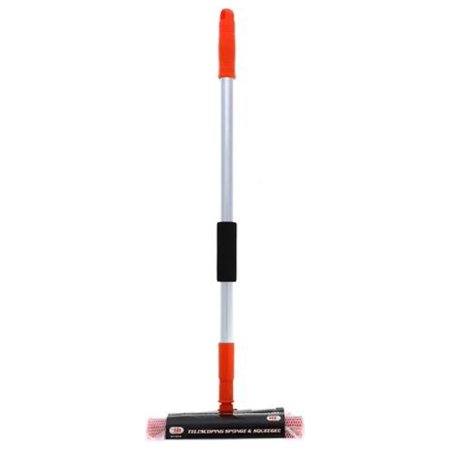 IIT 17512 Telescopic Sponge & Squeegee. Extends From 29"- To 48"