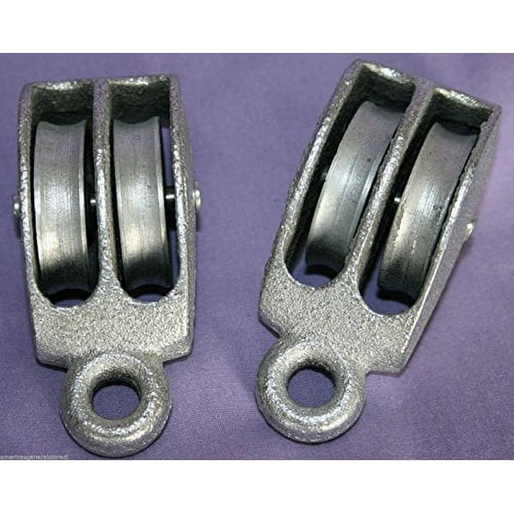 IIT 35005 Double Rope Pulley, 1-1/2-Inch