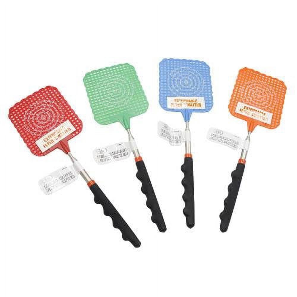 Fly Flap IIT 90342 Telescoping Fly Swatter - Assorted Colors - Walmart.com