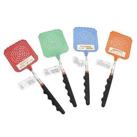 IIT 90342 Telescoping Fly Swatter - Assorted Colors