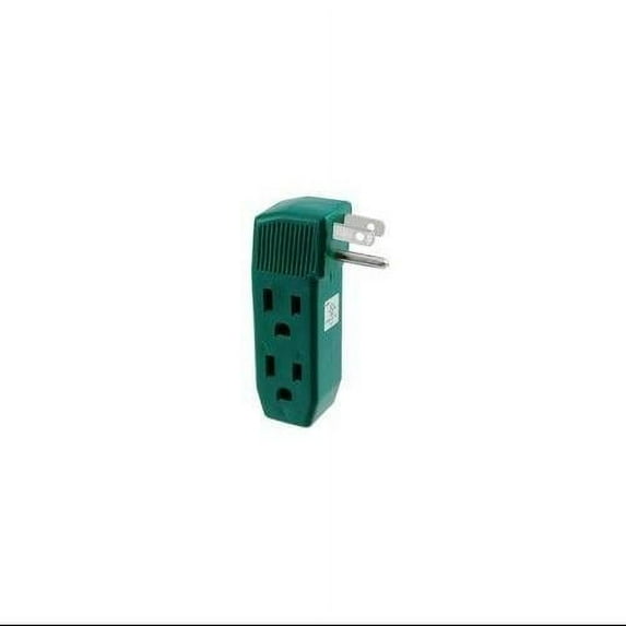 IIT vertical wall tap 3-outlet adapter - UL listed