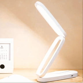IJIL Desk Lamp, Rechargeable & Foldable Portable LED Table Light, 3 Color Modes Touch Control for Office Home