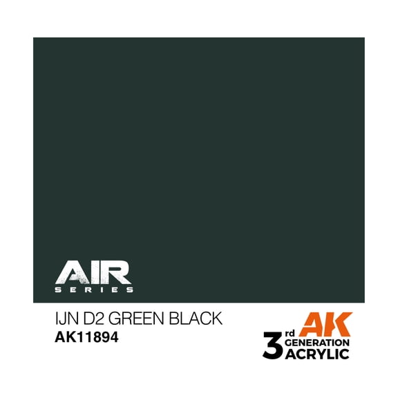 AK-Interactive IJN D2 Green Black New