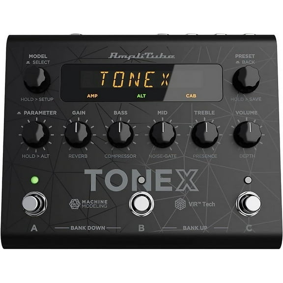 IK Multimedia TONEX Pedal AI Machine Learning Multi Effects Pedal
