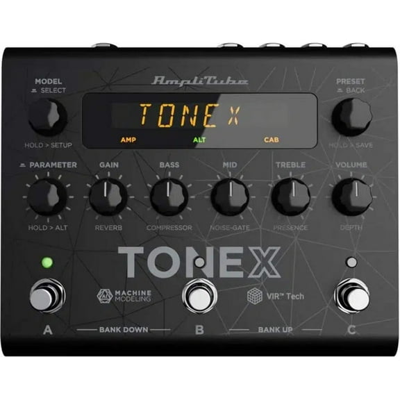 IK Multimedia TONEX Pedal AmpliTube Modeling Pedal