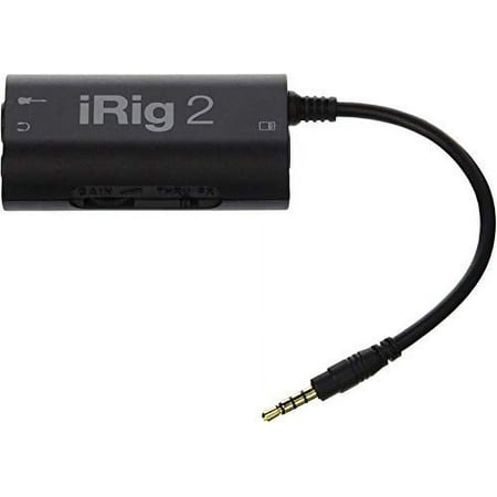 IK Multimedia - iRig 2 Audio Interface - Black