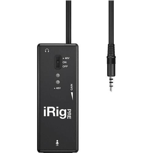 IK Multimedia iRig Pre microphone preamp for smartphones and tablets
