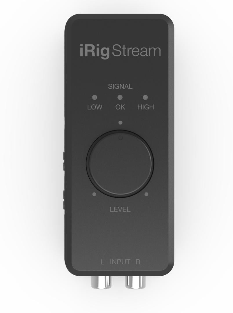 IK Multimedia iRig Stream Stereo Audio Interface for iPhone, iPad, Mac