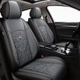 thumbnail image 1 of HQBQBUG Car Seat Cover for Toyota RAV4 Accessories 2013-2026,Waterproof Leather Seats Protector,Premuim Auto Interior (Gray), 1 of 6