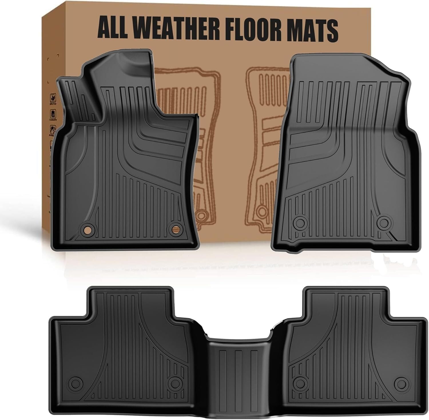 3D Kagu All Weather Floor Liner - Ford F150 2009-14 - 2nd Row 3D Kagu All Weather Floor Liner - Ford F150 2009-14 - 2nd Row