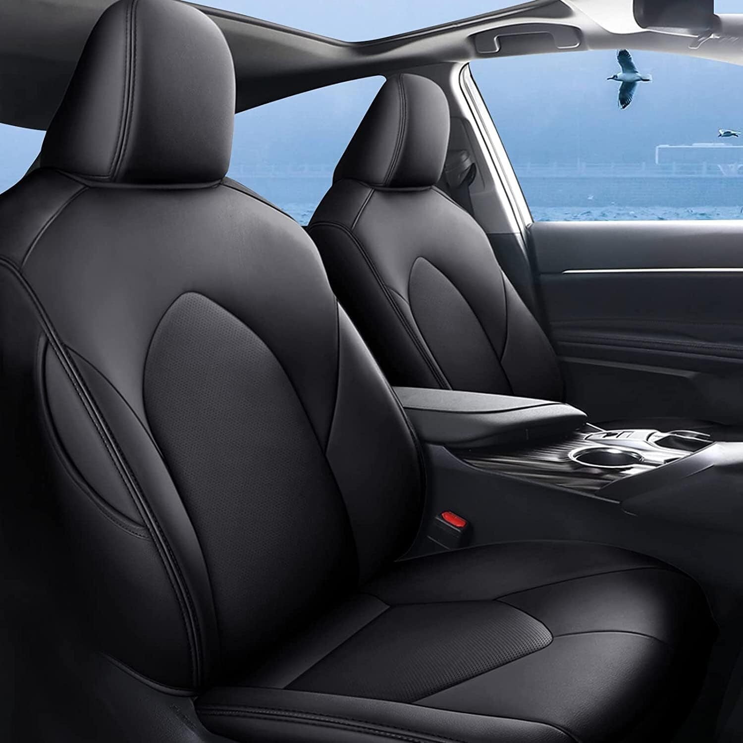 IKABEVEM Car Seat Covers Fit for Toyota Grand Highlander 2024 2025 ...