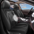thumbnail image 1 of HQBQBUG Seat Covers Full Set Fit for Toyota Prius 2001-2015 Faux Leather Car Seat Covers Waterproof Anti-Slip Automotive Seat Cushion Black,Full Set(5 Seat), 1 of 6