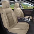 thumbnail image 1 of LAONNVIR Car Seat Covers Full Set Fit for Ford Ranger 2007-2024 Waterproof Breathable Leather Seat Protector with Airbag Compatible Automotive 5 Seat Cushions Cover (Beige), 1 of 7