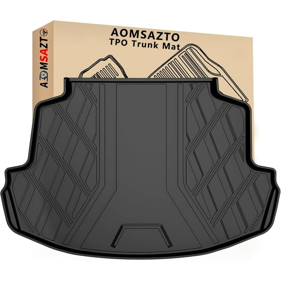 IKABEVEM Cargo Liner for 2014-2019 Toyota Corolla Sedan | Custom Fit Trunk Mat Behind 2nd Row | All Weather Protection Cargo Mat Compatible with 2014-2019 Corolla Sedan Models