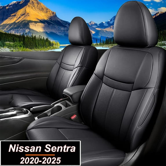 IKABEVEM Custom Fit Seat Covers for Nissan Murano 2015-2023 Waterproof Car Seat Covers (Full Set, Black)