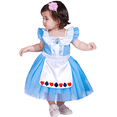 thumbnail image 1 of IKALI Baby Girls Princess Costume Alice Dress up Clothes for Birthday Party 6M-4T, 1 of 7