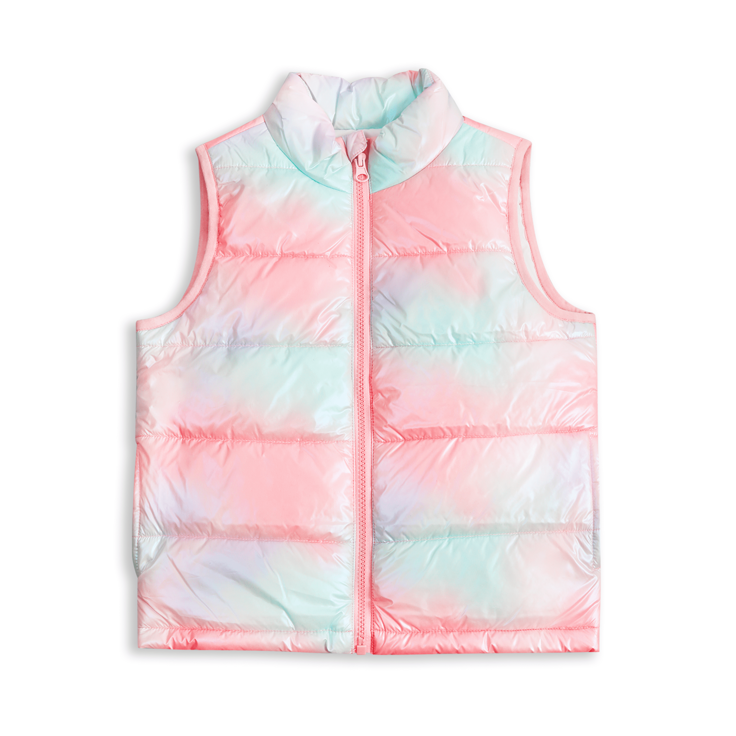 IKALI Junior Girls Puffer Vest, Lightweight Winter Jacket