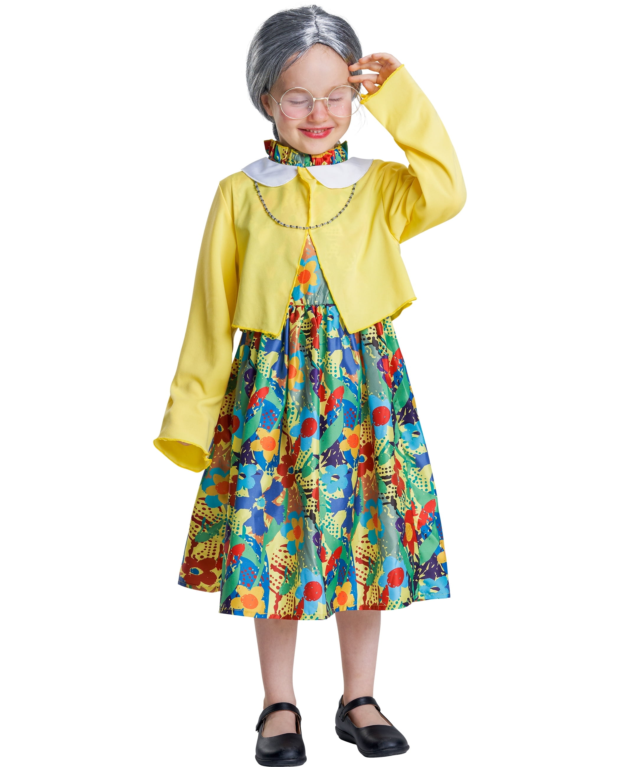 knee length dresses for ladies Inflatable Old Lady Costume – Bodysocks US main image 0