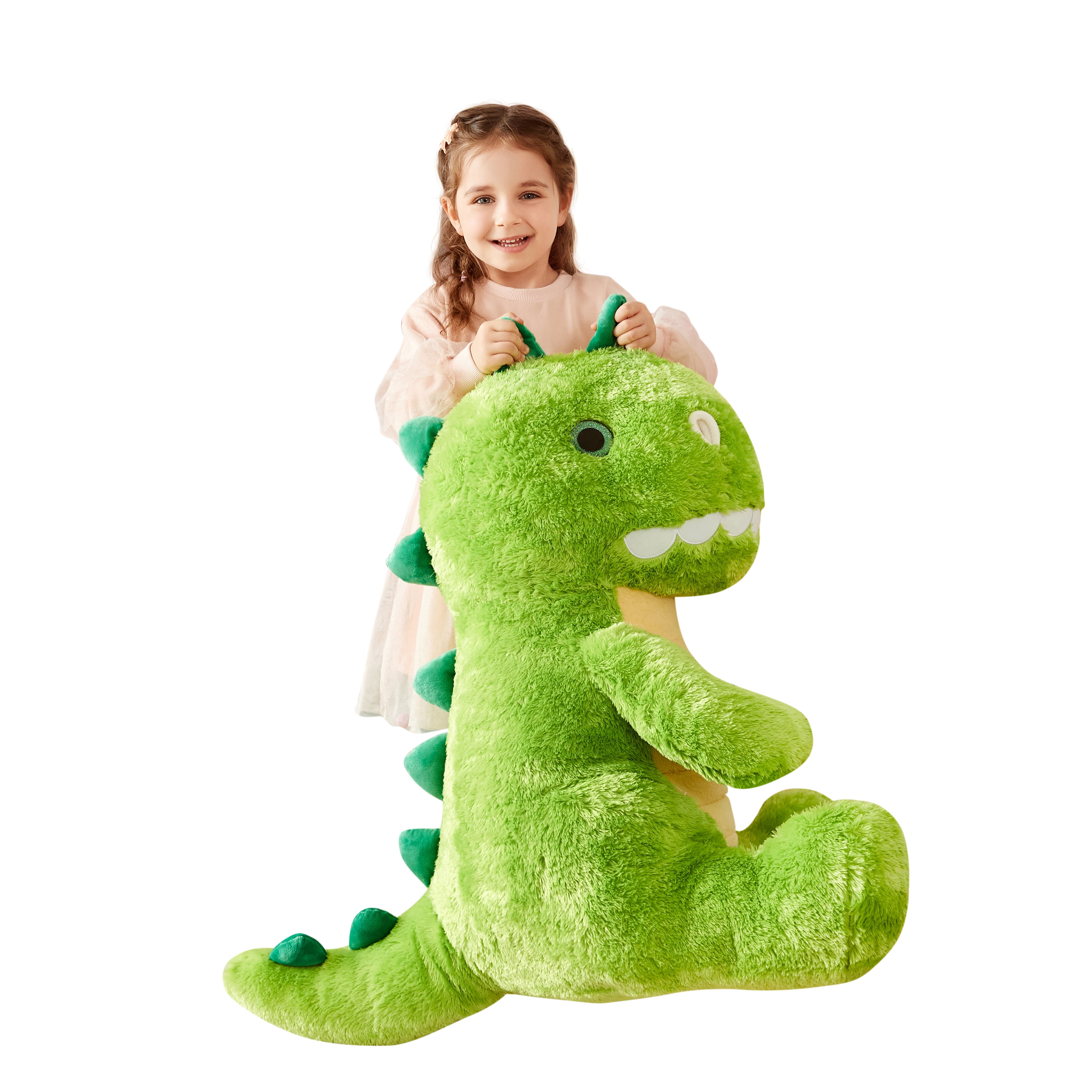 IKASA Giant Dinosaur Stuffed Animal Plush Toy,Large Jumbo Dinosaur