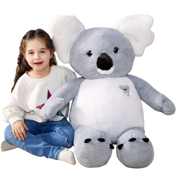 IKASA Large Koala Stuffed Animal Plush Toy,Giant Koala Cute Jumbo Soft Toys,Huge Big Size Fluffy Plushy Fat Oversized Plushie,Gifts for Kids Girls Boys Girlfriend Children