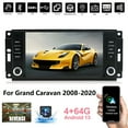 thumbnail image 1 of IKASEFU 2+32GB Car Radio Stereo for Grand Caravan 2008-2020 Support Wireless Caplay Android Auto with GPS BT HiFi SWC, 1 of 11