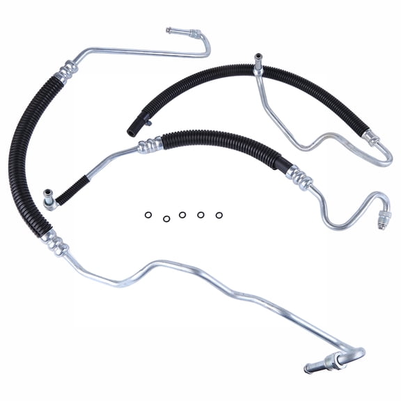 IKASEFU 3Pcs Power Steering Pressure Line Hose Assembly Compatible for CRV 2.4L Replace 365453 358980 3401941