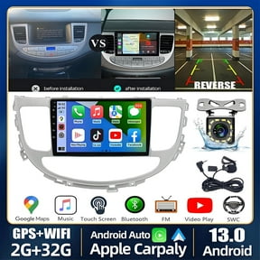 IKASEFU 9'' Car Stereo Radio for Hyundai Genesis Sedan 2009-2014 with Wireless Carplay & Android Auto, 1280 * 720P Touch Screen Android 13 Head Unit, GPS, Bluetooth, WiFi
