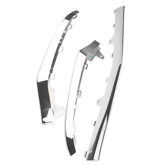 IKASEFU Front Lower Bumper Molding Trim Plate for Mercedes-Benz W212 E350 2014-2016 Replaces A2128852774 A2128852674 A2128852874