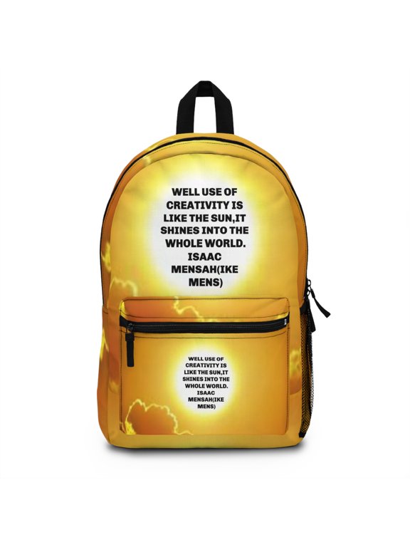 IKE MENS Quote Backpack (Made in USA)