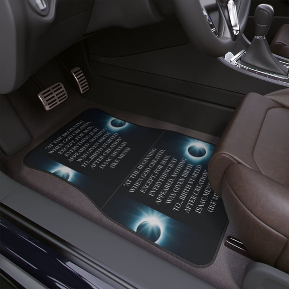 IKE MENS Quote Car Floor Mats, 1pc
