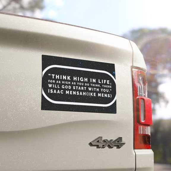 IKE MENS Quote Car Magnets