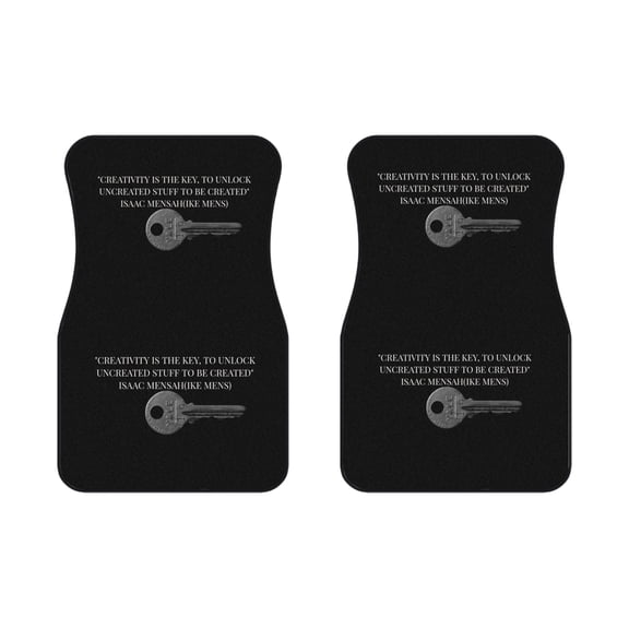 IKE MENS Quote Car Mats (2x Front)