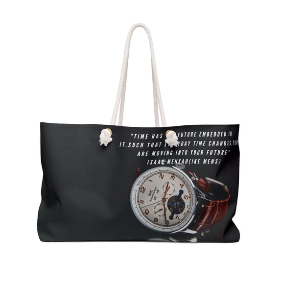 IKE MENS Quote Weekender Bag