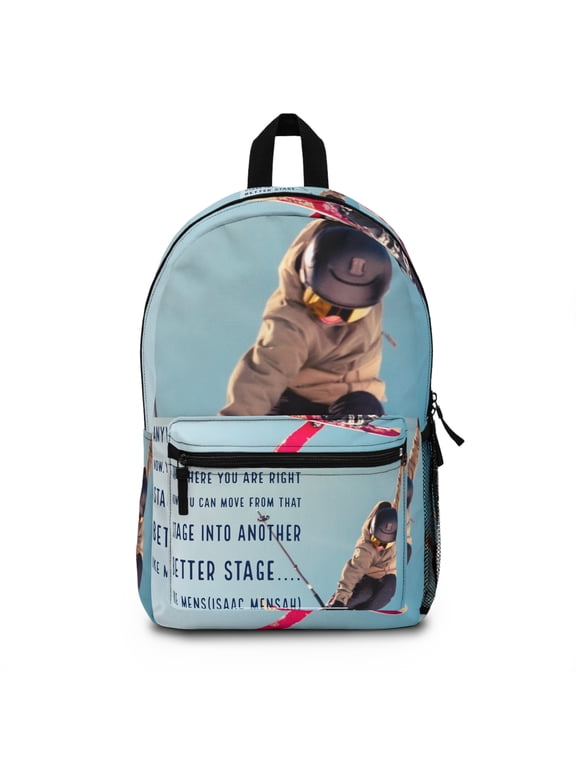 IKE MENS Quotes Backpack (Made in USA)
