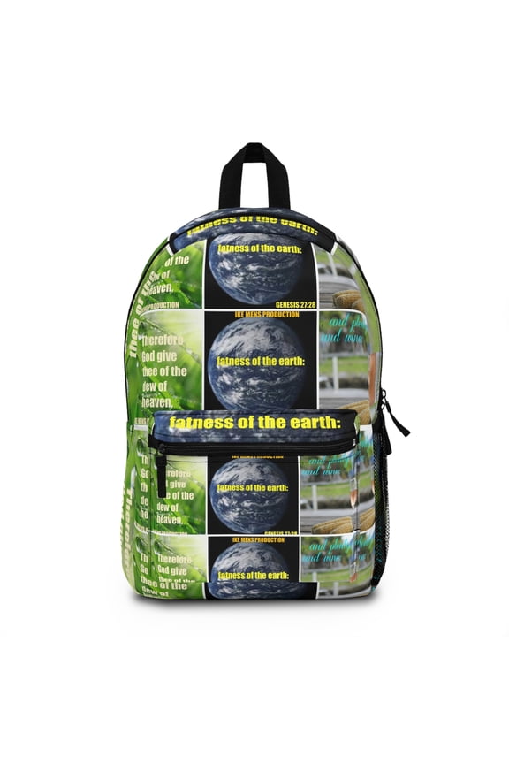 IKE MENS SCRIPTURE COLLAGE  Backpack (Made in USA)