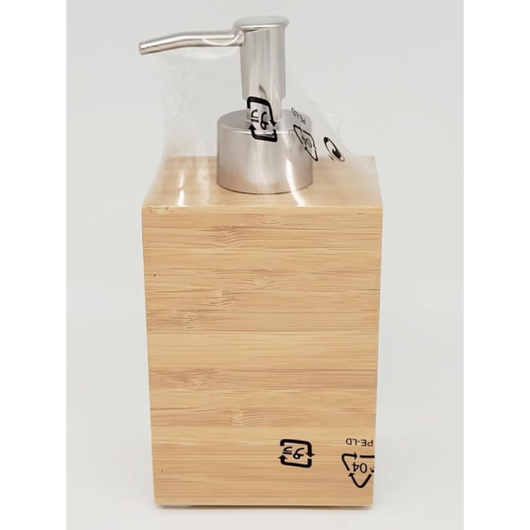 IKEA DRAGAN Soap Dispenser Bamboo - Walmart.com