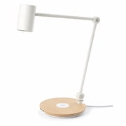 IKEA RIGGAD LED work lamp with wireless charging, white
