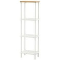 thumbnail image 1 of IKEA Shelf unit, white, bamboo pattern 20206.261111.3814, 1 of 1